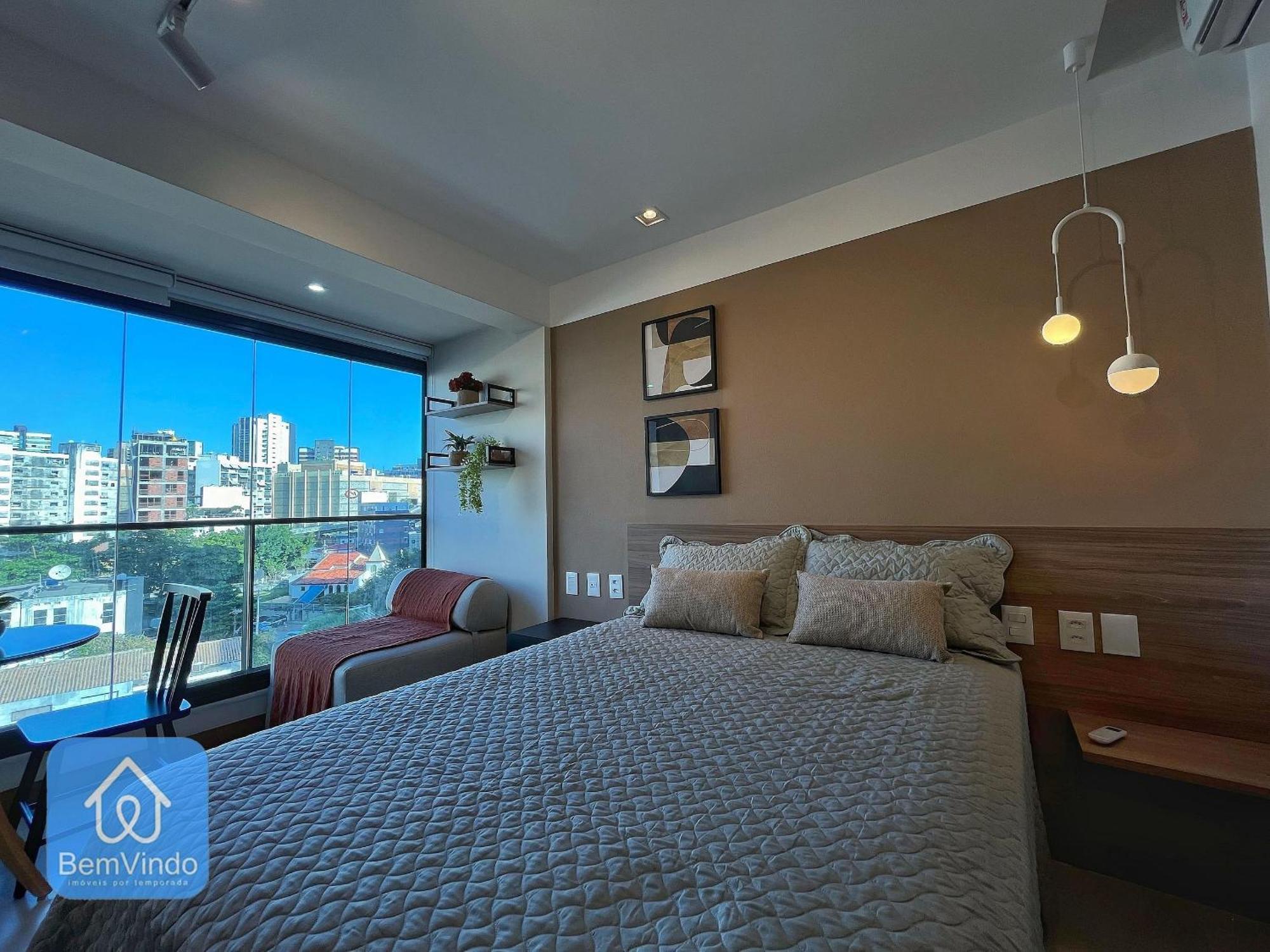 Estudio De Luxo Completo No Zn Barra Apartamento Salvador