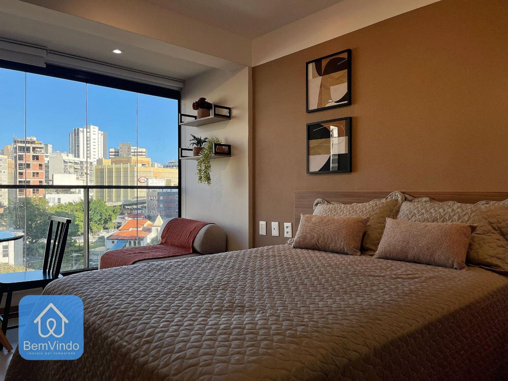 Apartamento Estudio De Luxo Completo No Zn Barra Salvador